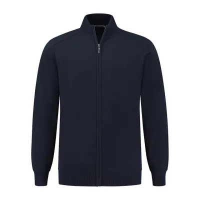 Heren Trui met Rits Santino CARDIGAN PLANO productfoto