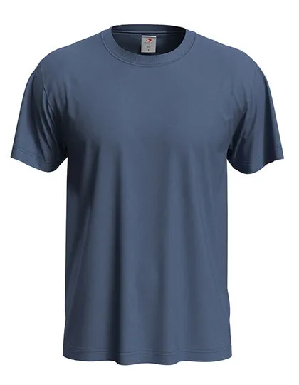 T-shirt classic T Uniseks Stedman ST2000 in T-shirt classic T Uniseks Stedman ST2000 denim blue