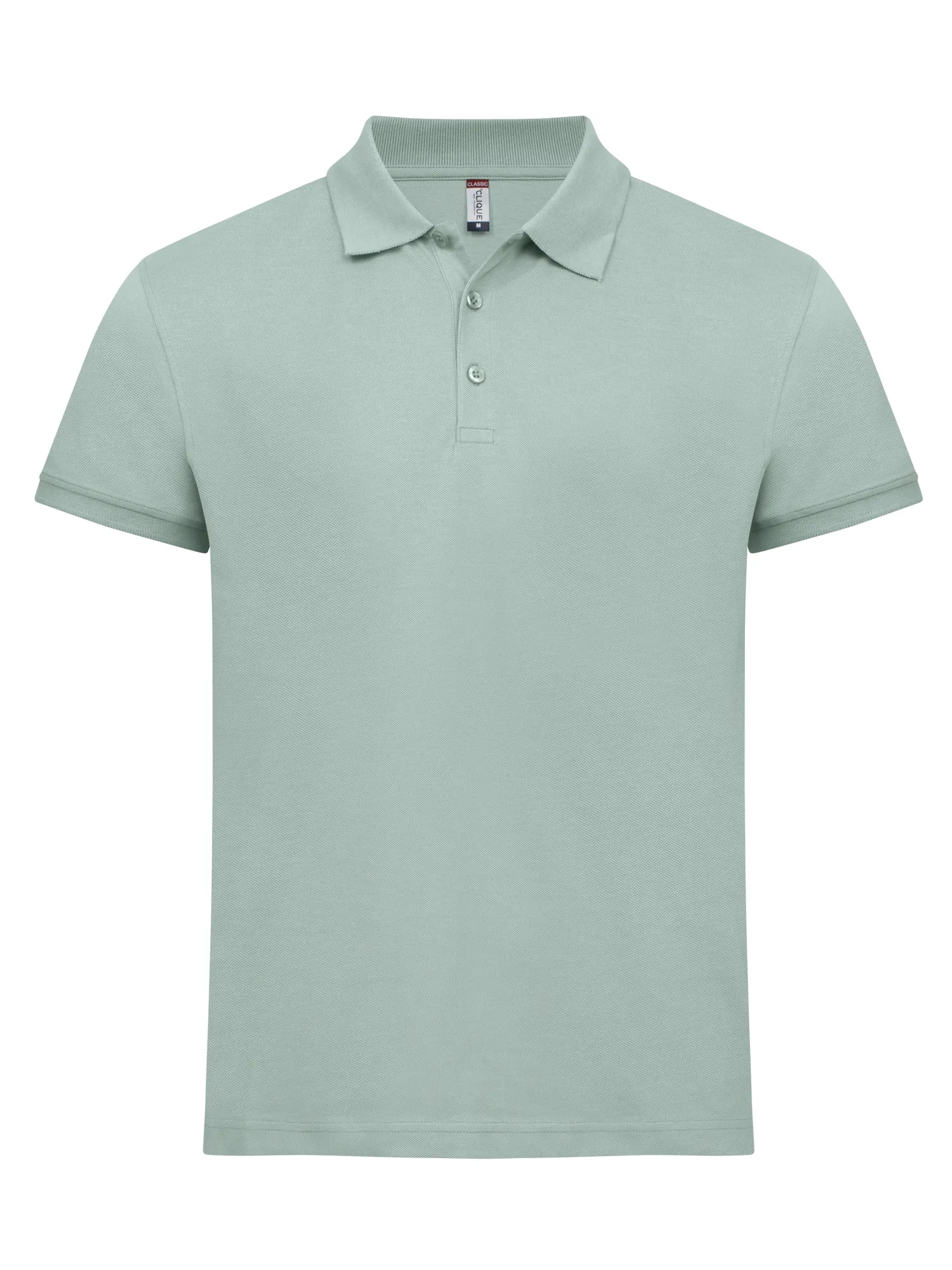 Heren Polo Clique Lincoln 028204 in Heren Polo Clique Lincoln 028204 Salie Groen