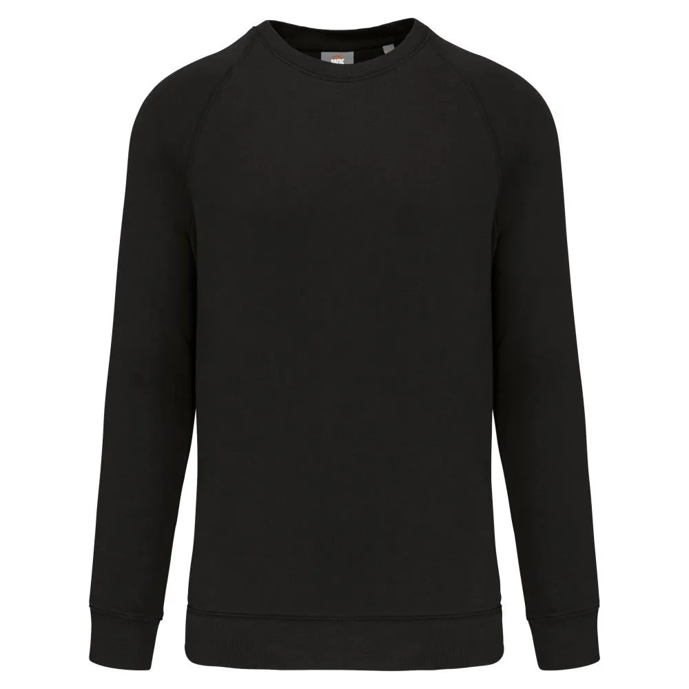 Werktrui WK Sweater ronde hals in Zwart