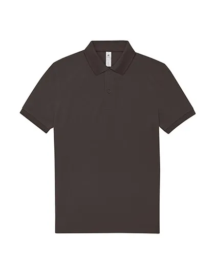 Heren Polo B&C PU424 in Heren Polo B&C PU424 Roasted Coffee