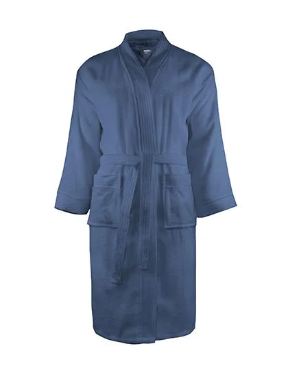 Badjas Classic The One Towelling T1-B in Badjas Classic The One Towelling T1-B Denim Faded