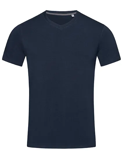 Heren T-shirt V Hals Stedman Clive ST9610 in Heren T-shirt V Hals Stedman Clive ST9610 - Marina Blue