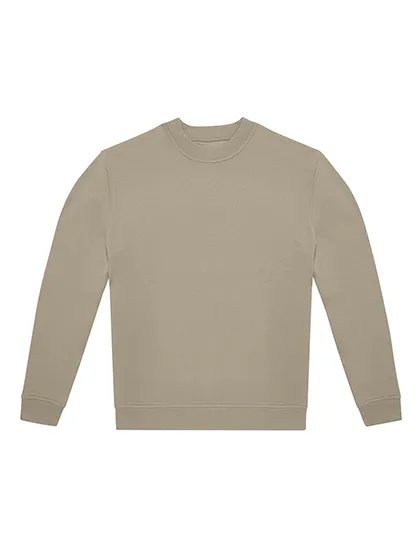 Heren Sweater B&C ID.332 Crew WG004 in Heren Sweater B&C ID.332 Crew WG004 Mastic