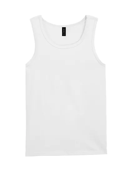 Heren Tanktop Gildan 64200 in Heren Tanktop Gildan 64200 - White
