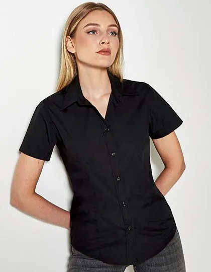 Dames blouse korte mouw Poplin Russell R-935F-0 productfoto