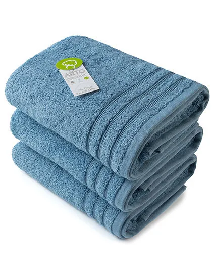 Organische Handdoek ARTG AR503 in Organische Handdoek ARTG AR503 Jeans Blue