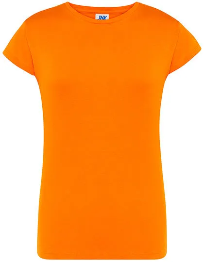 Goedkope Dames T-shirt JHK Regular Comfort TSRLCMF in Goedkope Dames T-shirt JHK Regular Comfort TSRLCMF - Orange