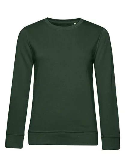 Organische Dames Sweater B&C  Inspire Crew Neck Sweat WW32B productfoto
