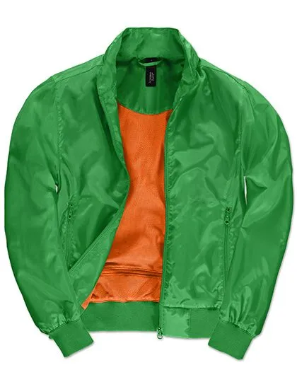 Dames jas B&C Trooper JW964 in Dames jas B&C Trooper JW964 Real Green-Neon Orange