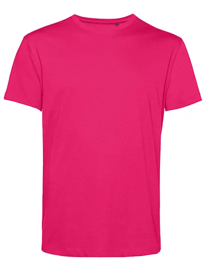 Organische Heren T-Shirt B&C TU01B in Organische Heren T-Shirt B&C TU01B - Magenta Pink
