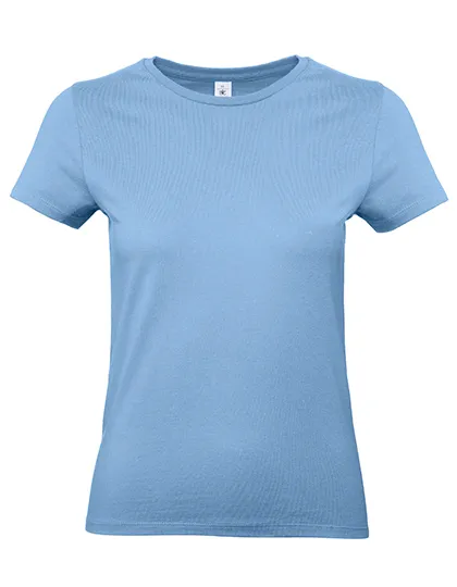 Dames T-shirt B&C E190 TW04T in Dames T-shirt B&C E190 TW04T - Sky Blue