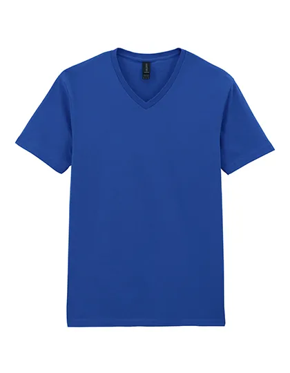 Goedkope T-shirts V hals Gildan softstyle 64VOO in Goedkope T-shirts V hals Gildan softstyle 64VOO Royal