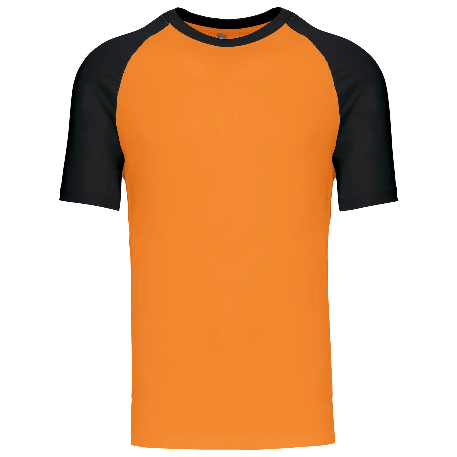 T-shirts Baseball Kariban K330 in T-shirts Baseball Kariban K330 - Orange / Black