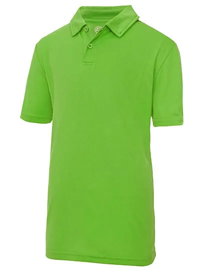 Kinder Polo AWDis Cool JC040J in Kinder Polo AWDis Cool JC040J lime Green