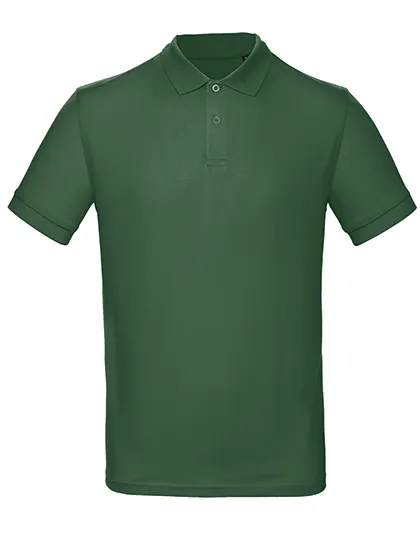 Heren Polo Inspire B&C PM430 in Heren Polo Inspire B&C PM430 Bottle Green