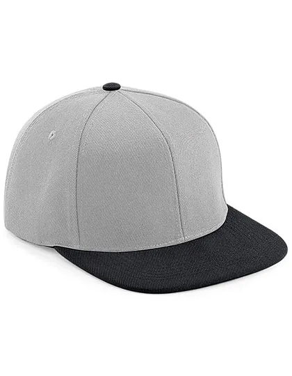 Cap Snapback 6 panel Beechfield B661 in Cap Snapback 6 panel Beechfield B661 Grey-Black