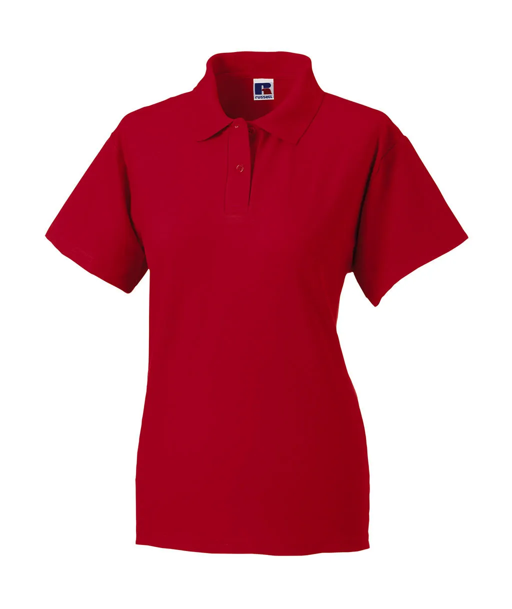 Dames Poloshirt Russell Poly-Cotton Blend R-539F-0 productfoto