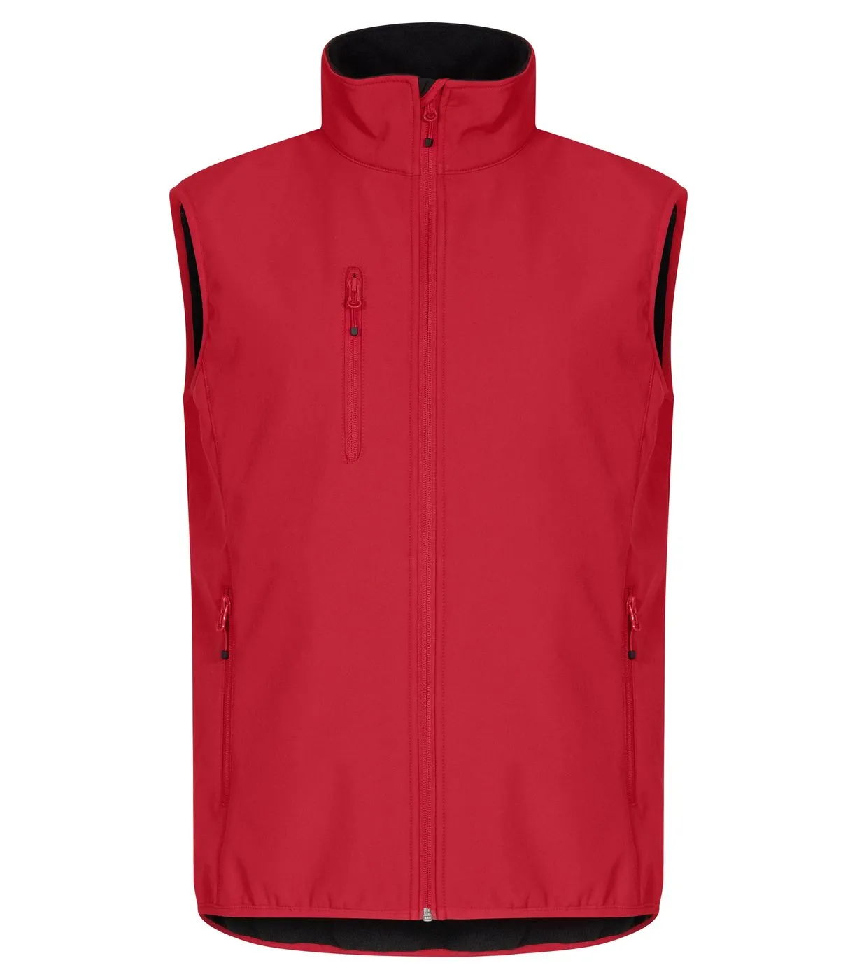 Heren Softshell Bodywarmer Clique Classic 0200911 in Heren Softshell Bodywarmer Clique Classic 0200911 Rood