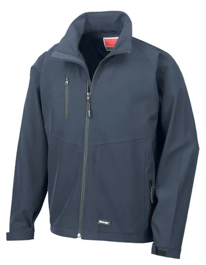 Heren Softshell Jas Result R128M in Heren Softshell Jas Result R128M navy