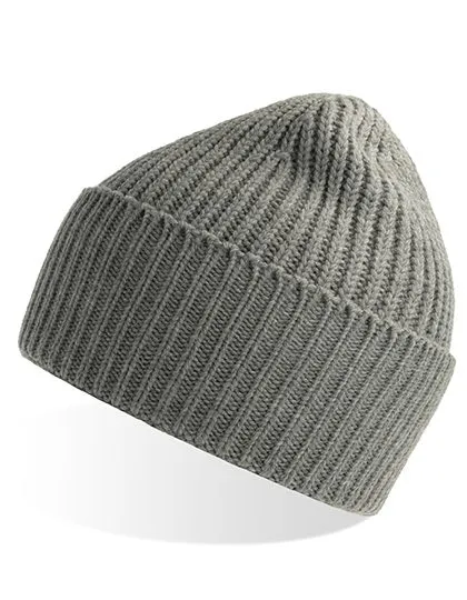 Beanie Muts Atlantis Oak OAKB in Beanie Muts Atlantis Oak OAKB Light Grey melange