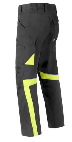Havep Werkbroek Shift 80390 in Havep Werkbroek Shift 80390 charcoal-fluo geel