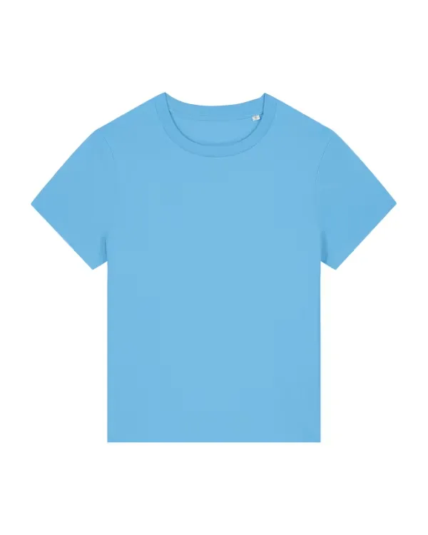 Dames T-shirt Stanley Stella Muser Iconic STTW172 in Dames T-shirt Stanley Stella Muser Iconic STTW172 - Aqua Blue