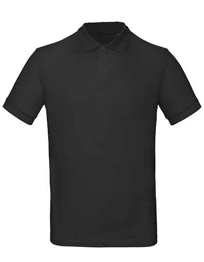 Heren Polo Inspire B&C PM430 in Heren Polo Inspire B&C PM430 Zwart
