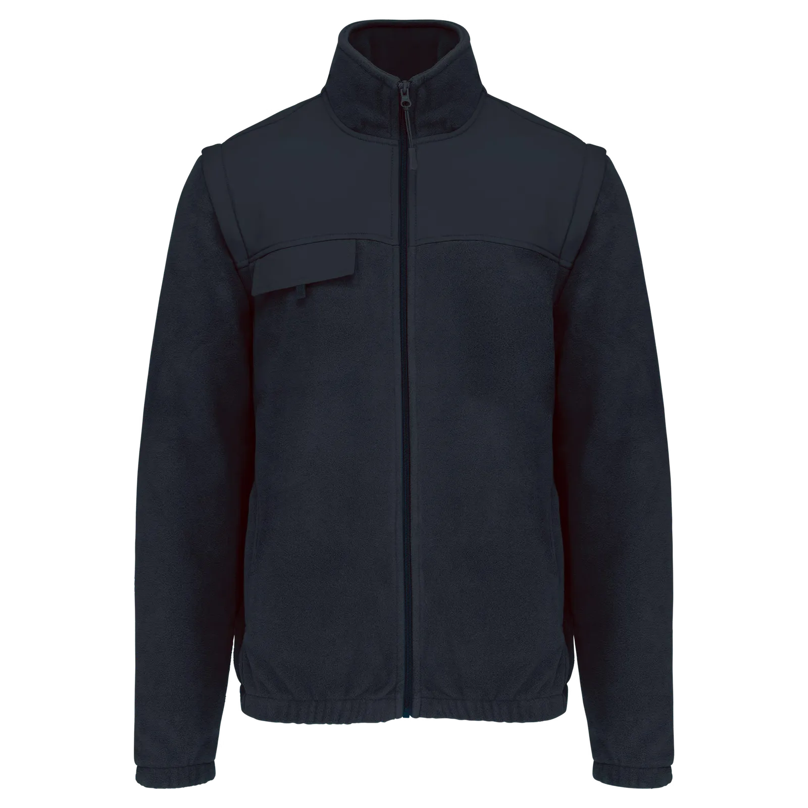 Heren Fleecevest WK afneembare mouwen WK9105 in Heren Fleecevest WK afneembare mouwen WK9105 Navy