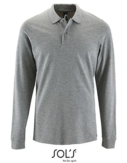 Heren Polo Sols Long-Sleeve Perfect productfoto