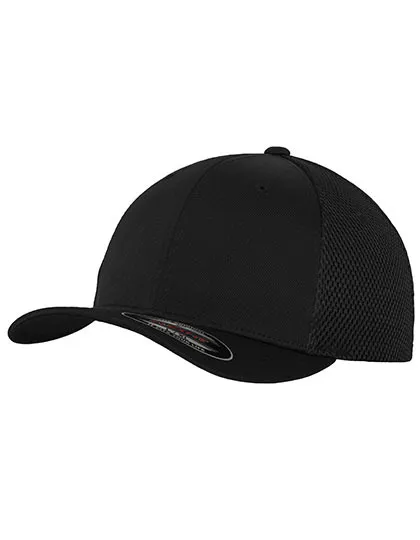 Flexfit Tactel Mesh Cap 6533 in Flexfit Tactel Mesh Cap 6533 Black
