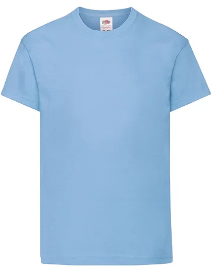 Goedkope Kinder T-shirt Fruit Of the Loom 61-019-0 in Goedkope Kinder T-shirt Fruit Of the Loom 61-019-0 - Sky Blue