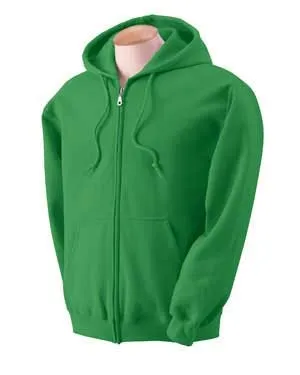 Hoodie Heavy Blend Adult Full Zip Gildan 18600 productfoto