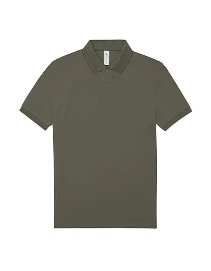 Heren Polo B&C PU424 in Heren Polo B&C PU424 Camo Green