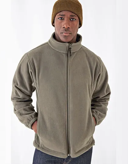 Heren Fleece Vest B&C Windprotek FU749