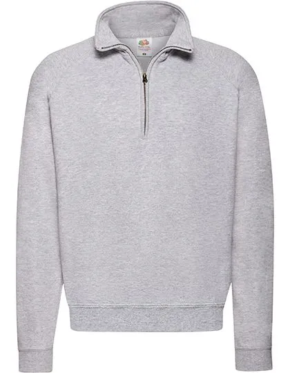Heren Sweater Fruit of the Loom 62-114-0 in Sweater Fruit of the Loom 62-114-0 heather grey