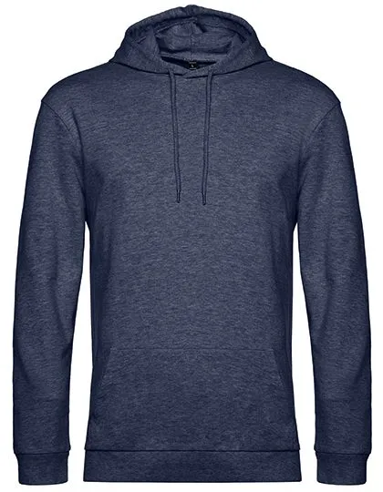 Heren #Hoodie B&C WU03W in Heren #Hoodie B&C WU03W - Heather Navy