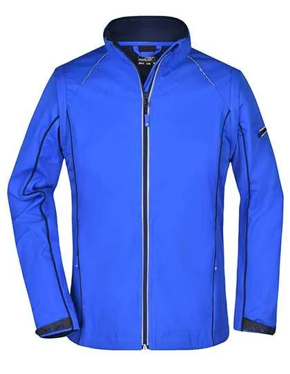 Dames Softshell jas Daiber JN1121 in Dames Softshell jas Daiber JN1121 Nautic Blue-Navy