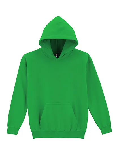 Kinder Hoodie Gildan Blend 18500B in Blend Youth Hooded Sweatshirt Irish Green