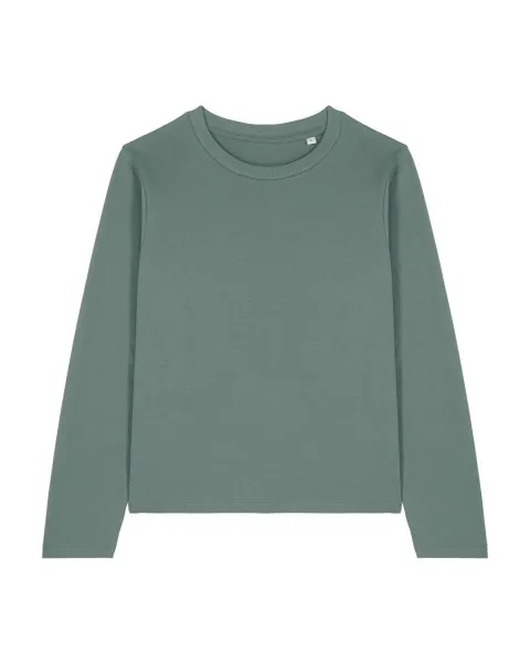 Dames T-shirt Stanley Stella Muser Long Sleeve in Green Bay