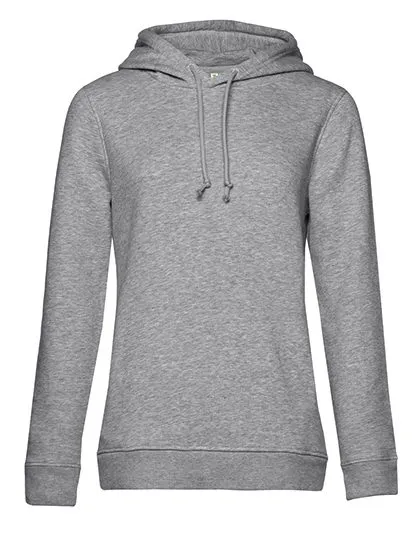 Dames Hoodie B&C Inspire WW34B in Dames Hoodie B&C Inspire WW34B -Heather Grey