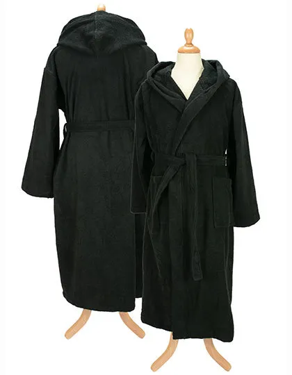 Badjas met Capuchon ARTG 026.50 in Badjas met Capuchon ARTG 026.50 Zwart
