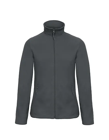 Dames Fleece Vest B&C ID.501 FWI51 in Dames Fleece Vest B&C ID.501 FWI51 Dark Grey