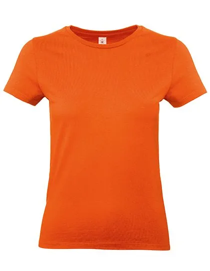 Dames T-shirt B&C E190 TW04T in Dames T-shirt B&C E190 TW04T - Orange