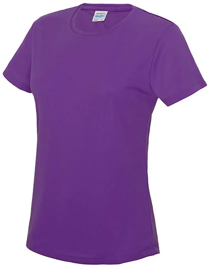 Dames Sportshirt AWDis JC005 in Dames Sportshirt AWDis JC005 - Magenta Magic
