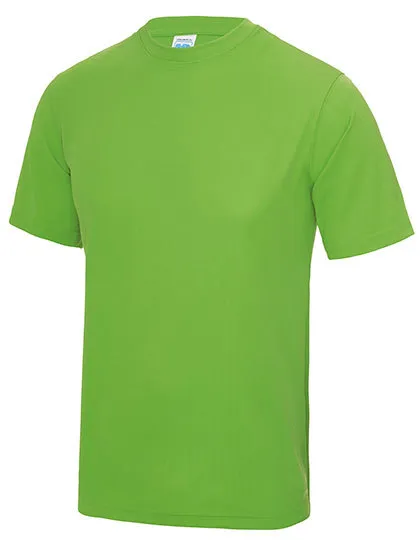 Heren Sportshirt AWDis JC001 in Heren Sportshirt AWDis JC001 Lime Green