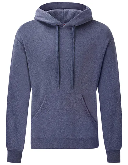 Heren Hoodie Classic Fruit of the Loom 62-208-0 in Heren Hoodie Classic Fruit of the Loom 62-208-0 heather Navy