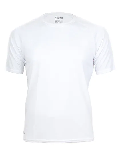 Heren Sportshirt CONA SPORTS CS01 in Heren Sportshirt CONA SPORTS CS01 Wit