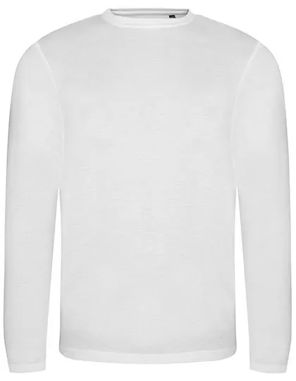 Heren T-shirt AWDis Long Sleeve Tri-Blend T productfoto