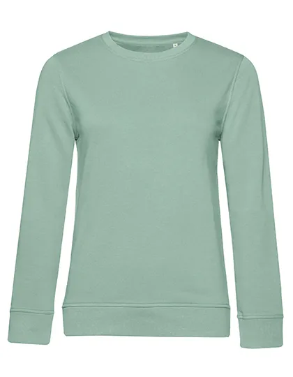 Organische Dames Sweater B&C  Inspire Crew Neck Sweat WW32B productfoto